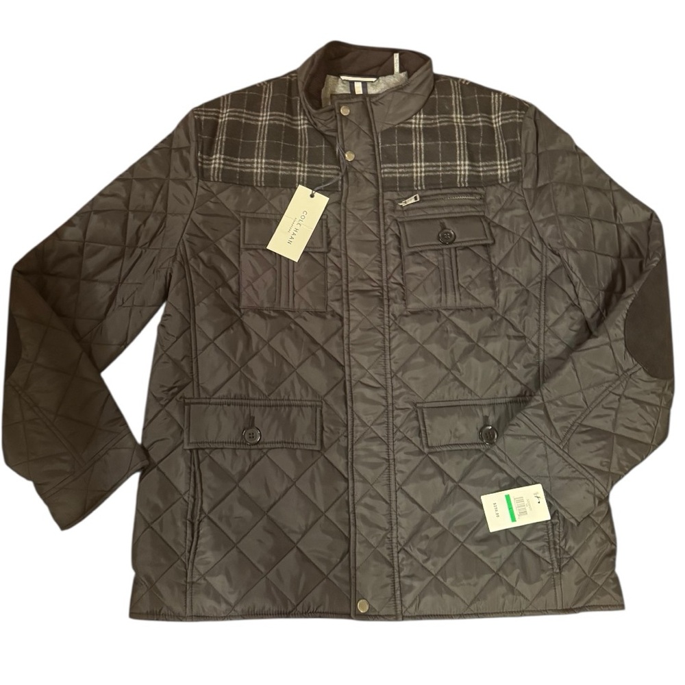 Cole Haan Men's Quilted Jacket - black size L NWT